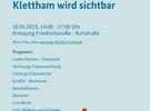Klettham wird sichtbar Programm